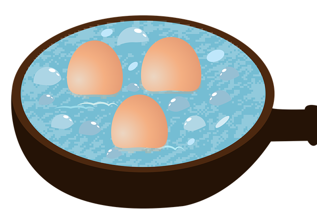 卵アレルギー予防には、ゆで卵による導入と湿疹治療の同時介入を要する