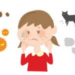 乾燥体質よりも乳幼児期の湿疹歴の方が、その後の多くのアレルゲンへの感作に影響する