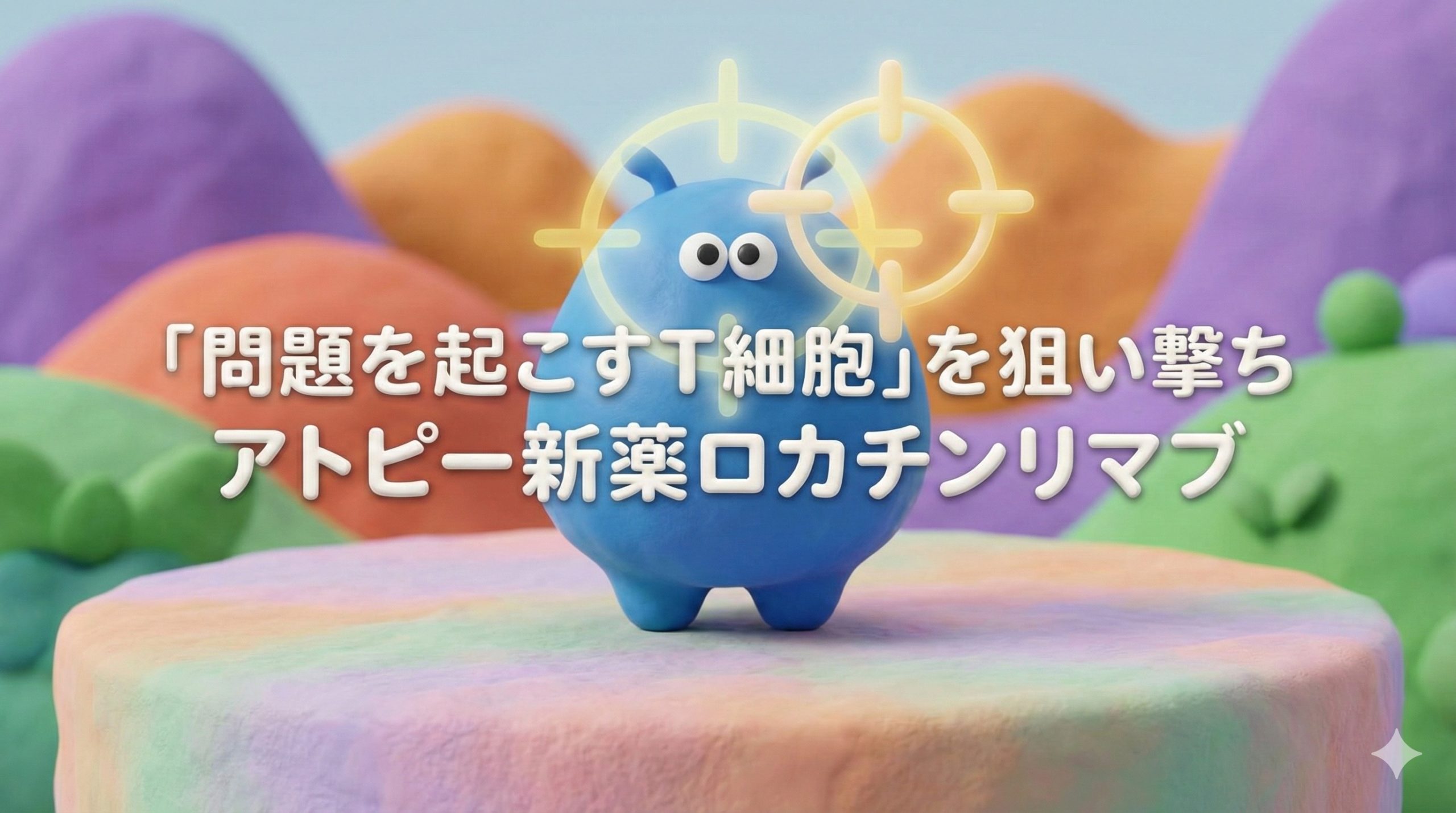 「問題を起こすT細胞」を狙い撃ちする、アトピー新薬ロカチンリマブの大規模試験:ROCKET-IGNITE&ROCKET-HORIZON試験