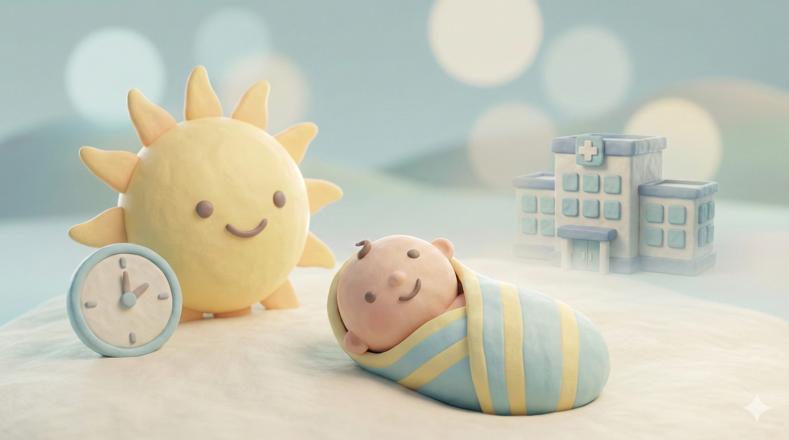 デイケア想定の中断型光線療法 vs 24時間連続照射のRCT：「黄疸の光線療法、低リスク群では10時間で十分かも？」